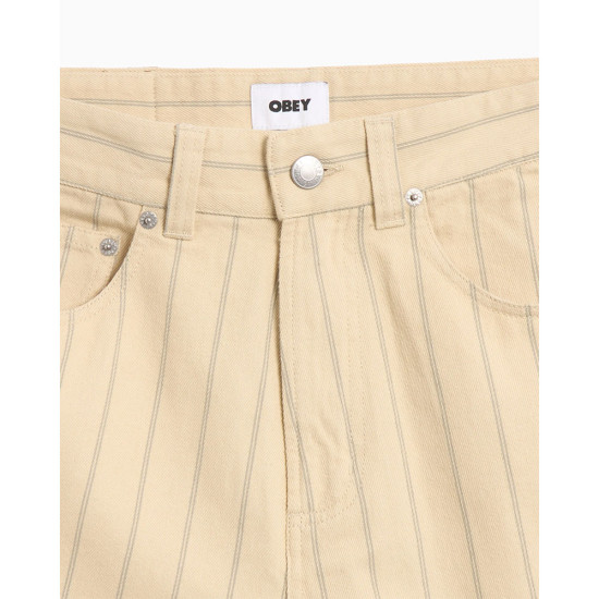 Obey Ανδρικό σορτς Stripe Baggy Denim Short
